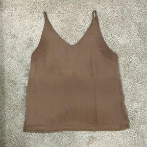 Showpo Float Tank Top Cami Mocha Brown